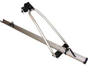 Uchwyt rowerowy ST II Aluminiowy - zamykany na klucz