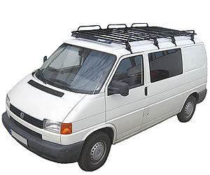 Specjalistyczna platforma baga�owa do VW Transportera T4 -> 2003