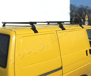 Baga�nik bazowy CRUZ do VW T4 (3 belki) - zamki opcja