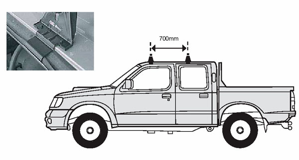 Cruz belki na passacie pathfinder navara