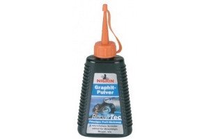 Grafit w proszku do smarowania zamk�w samochodowych, cylindrycznych oraz do zawias�w, �rub i nakr�tek