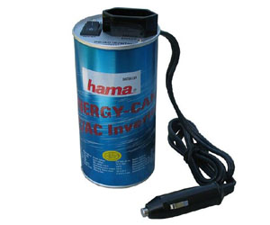 Markowa przetwornica samochodowa Hama 12V/230V