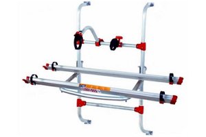 Bagażnik rowerowy Fiamma Carry-Bike kamper do przewozu dwóch rowerów na ścianie przyczepy kempingowej Bagażnik rowerowy Fiamma Carry-Bike kamper do przewozu dwóch rowerów na ścianie przyczepy kempingowej
