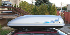 Autobox Thule Ocean 780 w kolorze srebrnym wersja limitowana 100 box�w na EUROPE!