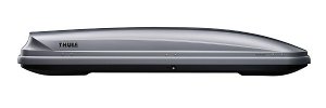 Autobox Thule Pacific 500 w kolorze srebrnym - 330 litr�w (221x55x37)