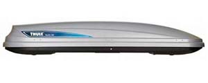 Autobox Thule Pacific 500 w kolorze srebrnym - 330 litr�w (221x55x37)