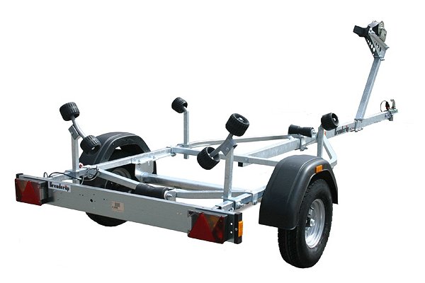 Przyczepa Thule - Brenderup Basic 600 jedna o� ko�a 10" Przyczepa pod�odziowa nieham. do przewozu �odzi o DMC 600kg