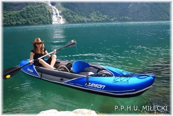 Kajak Sevylor Hudson KCC 360 trzyosobowy ( 2 os.doros�e + dziecko) o wymiarach 363x89 renomowanej firmySevylor
