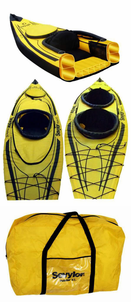 Kajak SEVYLOR Pointer ST6207 K2 dwuosobowy o wymiarach 434x88cm renomowanej firmy Sevylor