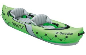 Kajak Sevylor model Tahiti dwuosobowy o wymiarach 315x90cm