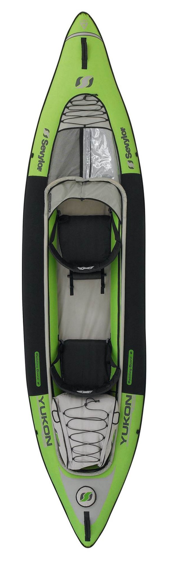Kajak SEVYLOR KCC380 YUKON dwuosobowy o wymiarach 380x89cm renomowanej firmy Sevylor