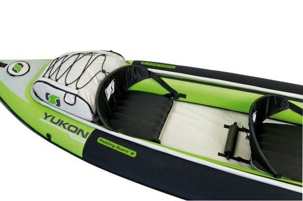 Kajak SEVYLOR KCC380 YUKON dwuosobowy o wymiarach 380x89cm renomowanej firmy Sevylor