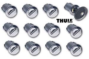 Zamki 12szt. - One Key System Thule 452 czyli wszystko pod jeden klucz