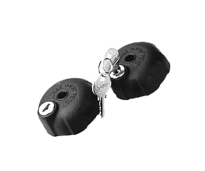 Thule 526 - ga�ki z zamkami (2 szt.)