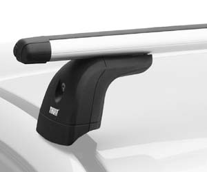 Baga�nik bazowy Thule Fixpoint XT 751 z belkami ALU - zamykany