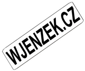 Czysta tablica rejestracyjna Wjenzek z tworzywa PCV do baga�nik�w rowerowych z wyklejonym numerem rejestracyjnym