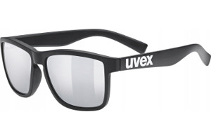 UVEX lgl 39 Okulary przeciwsoneczne Lifestyle czarne Okulary sportowe ochrona UV100% + pokrowiec GRATIS!