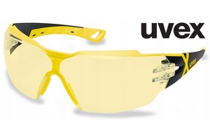 UVEX Pheos 285 Okulary rozjaniajce w kolorze czarno-tym ochrona UV100% przepuszczalno wiata 88% supravision excellence