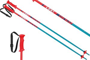Kije kijki zjazdowe narciarskie dziecice RIDER marki LEKI o dugoci 100 cm, 2szt