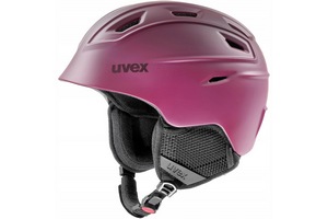 Kask narciarski snowboardowy UVEX Fierce W rozmiarze 55-59cm cm kolor rowy fioletowy